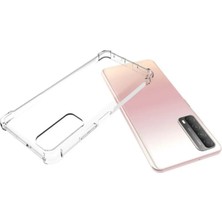 Ahlttiba Huawei P Smart 2021 Kılıf Cep Telefonu Için Uyumlu Kılıf Nitro Anti Shock Silikon