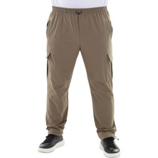 Maruf Shop Erkek Büyük Beden Kargo Cepli Likralı Paraşüt Kumaş Pantolon/eşofman Alt