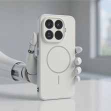 Ahlttiba Mi 15T Pro Cep Telefonu Için Uyumlu Kılıf Magsafe Şarj Özellikli Tea Kapak
