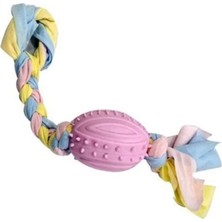 Empressco Eurodog Puppy Toys Pembe Rugby Topu Diş Kaşıma Oy.