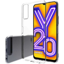Ahlttiba Vivo Y20 Kılıf Cep Telefonu Için Uyumlu Kılıf Süper Silikon Kapak