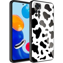 Ahlttiba Xiaomi Redmi Note 11S Global Kılıf Kamera Korumalı Desenli Sert Için Uyumlu Kılıf Epoksi Kapak