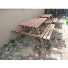 Şen Mobilya Piknik Masası Ahşap Bahçe Masası M15