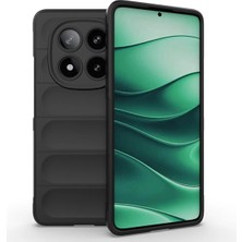 Ahlttiba Xiaomi Redmi Note 14 Pro 5g Kılıf Esnek Tpu Oyuklu Arka Yüzey Tasarım Için Uyumlu Etnik Kapak