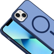 Ahlttiba Apple iPhone 14 Kılıf M-Safe Şarj Özellikli Cep Telefenu Için Uyumlu Babet Kapak