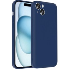 Ahlttiba Apple iPhone 15 Plus Kılıf Kamera Korumalı Kartlık Hazneli Için Uyumlu Vitra Kapak