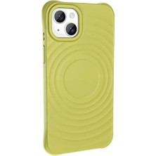 Ahlttiba iPhone 13 M-Safe Şarj Özellikli Airbagli Mat Görünümlü Hepi Için Uyumlu Kılıf Kapak