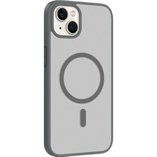 Ahlttiba Apple iPhone 14 Kılıf M-Safe Şarj Özellikli Cep Telefenu Için Uyumlu Babet Kapak