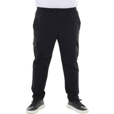 Maruf Shop Erkek Büyük Beden Kargo Cepli Likralı Paraşüt Kumaş Pantolon/eşofman Alt