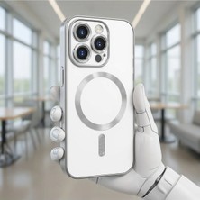 Ahlttiba Apple iPhone 16 Pro Max Kılıf Kamera Korumalı M-Safe Wireless Şarj Özellikli Için Uyumlu Demre Kapak