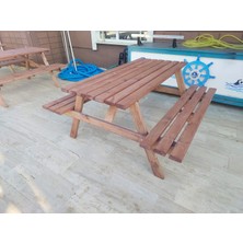 Şen Mobilya Piknik Masası Ahşap Piknik Masası M13