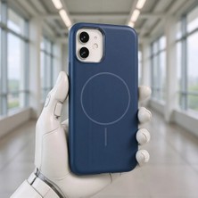 Ahlttiba iPhone 11 Için Uyumlu Kılıf Magsafe Şarj Özellikli Metal Kamera Çerçeveli Edi Silikon Kapak