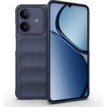 Ahlttiba Realme C63 Kılıf Esnek Tpu Oyuklu Arka Yüzey Tasarımlı Için Uyumlu Etnik Silikon Kapak