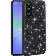 Ahlttiba Samsung Galaxy A56 Cep Telefonu Için Uyumlu Kılıf Parlak Taşlı Tasarım Pırlanta Kapak
