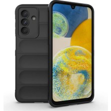 Ahlttiba Samsung Galaxy A56 Için Uyumlu Kılıf Esnek Tpu Oyuklu Arka Yüzey Tasarımlı Etnik Silikon Kapak