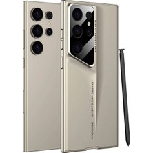 Ahlttiba Samsung Galaxy S24 Ultra Kılıf Ultra Ince Kamera Korumalı Sert Cep Telefonu Için Uyumlu Kapak Procase Kapak