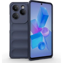 Ahlttiba Infinix Hot 40 Pro Kılıf Esnek Tpu Oyuklu Arka Yüzey Tasarımlı Için Uyumlu Etnik Silikon Kapak