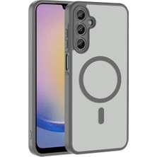 Ahlttiba Samsung Galaxy A24 Cep Telefonu Için Uyumlu Kılıf M-Safe Şarj Özellikli Babet Kapak