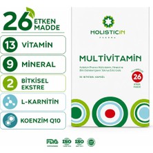 Holisticin Multivitamin,mineral ve Bitki Ekstreleri Içeren Takviye Edici Gıda