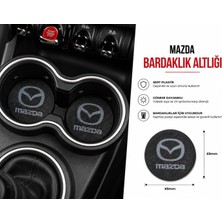 YSN Sounds Mazda Araç Bardaklık Altlığı , Mazda Şişe ve Bardak Altlığı, Mazda Logolu Oto Bardaklık Altlığı