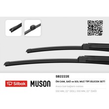 Silbak Shophnrl Silecek Süpürgesi Muz Tipi Audi A4 [8e2, B6] 11/03 12/04-Audi A4, Ant, Cabriolet [8ec, 8h7; B7] 11/04 12/07-Audi A6, Ant, Allroad [4b6, 4bh; C5] 10/01 03/05-Mercedes C-Class [W203] 07/0