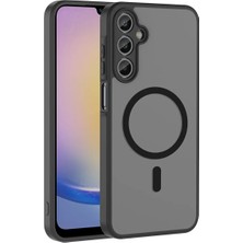 Ahlttiba Samsung Galaxy A24 Cep Telefonu Için Uyumlu Kılıf M-Safe Şarj Özellikli Babet Kapak