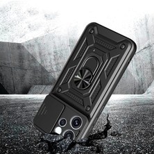 Ahlttiba Oppo Reno 15 Pro Kılıf Magnetik Standlı Kamera Korumalı Için Uyumlu Sürgülü Vega Kapak