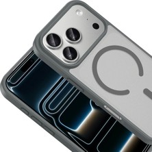 Ahlttiba Apple iPhone 17 Pro Max Kılıf M-Safe Şarj Özellikli Için Uyumlu Babet Kapak
