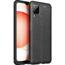 Ahlttiba Samsung Galaxy M12 - Uyumlu Gapak Niss Silikon Kapak-Siyah