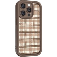 Ahlttiba iPhone 15 Pro Kılıf Kamera Korumalı Baskılı Arka Yüzey Cep Telefonu Için Uyumlu Kapak Klas Kapak