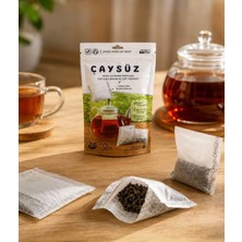 Çaysüz 4 Paket Demlik Boyu Mısır Lifi Çay Filtre Poşeti toplam 120 demlik