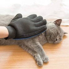 Empressco Masaj Etkili Mavi Kedi Köpek Tüy Toplama Eldiveni Evcil Hayvan Tüy Tarağı Eldiveni