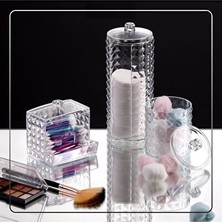 Ravéon Makyaj & Takı Organizeri Şık Diamond 3’lü Makyaj Organizer Seti