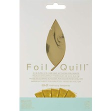 Frefly Store 660667 Isı Etkinleştirilebilir Folyo, Stieglitz, Foil Quill Transfer Folyosu, 5 Folyo Sayfası 10,1 x 15,2 Cm, Kart Tasarımı ve Daha Fazlası Için