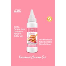 Milat Frambuaz Aromalı Tatlı Sos 300 G - Waffle & Krep & Pankek & Tatlı & Dondurma Sosu