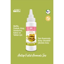 Milat Antep Fıstık Aromalı Tatlı Sos 300 G - Waffle & Krep & Pankek & Tatlı & Dondurma Sosu