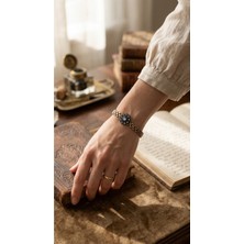 Fayra Accessories Zirkon Taşlı Gül Miracle Kelepçe Bileklik