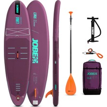 Jobe Lina Sup Board 10.0 Seti - Mor - Taşıma Kapasitesi: 90 kg - Kürek Sörfüne Güvenli ve Konforlu Bir Başlangıç