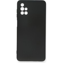 Shophnrl Newface  Galaxy M51 Kılıf Nano Içi Kadife Silikon - Siyah