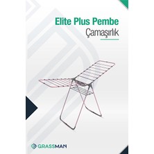 Ravéon Çamaşır Kurutmalık Pembe Mandal Sepetli , Ekstra Sağlam ve Renkli Tasarım