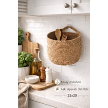 Ravéon Sepet Askılı Çok Amaçlı Mutfak ve Banyo Organizer Sepeti