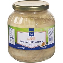 Metro Chef Enginar Konservesi 1,6 kg 7-9cm