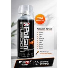 Polisan Vernik Sprey Akrilik Şeffaf Parlak 400 ml (Rölyef Tablo Vb. Için Uygun)
