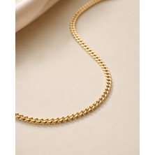 Sarezza Gold Altın Gurmet Zincir Kolye 50 cm