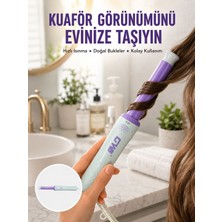 Azrlya Gw Taşınabilir Saç Maşası – 360° Döner Kablo, Negatif Iyonlu Seramik Teknoloji Yeni Nesil - Lisinya