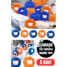 Empressco 5 Adet Kedi Köpek Saç Toplayıcı Çamaşır Top Evcil Hayvan Tüyleri Için Yeniden Kullanılabilir
