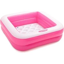 Ravéon Deniz Malzemesi Mini Kare Havuz - 85X85X23 cm Renkli ve Pratik Kullanım