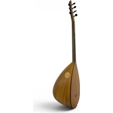 Bade Müzik Profesyonel Kısa Sap Bağlama Dut Ağacı Kanada Kapak Klavyeli Mihraplı Üst Kalite