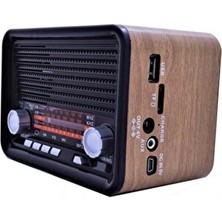Ravéon Nostaljik Radyo Ahşap Retro Radyo - Mp3 Çalar ve Li Kalite ile Nostaljik Atmosfer