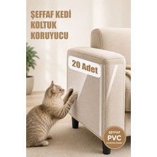 Ravéon Kedi Tırmalaması Şeffaf Mobilya Tırmalama Bandı - Mobilyalarınızı Çizilmelere Karşı Korur